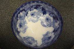 Royal Doulton Briar Rose Flow Blue Bowl C1900  