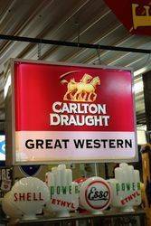 Carlton Draught Great Western Light Box 