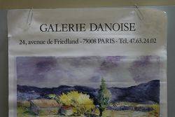 French Art Poster Galerie Danoise