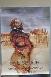 French Art Poster Weisbuch 1988 