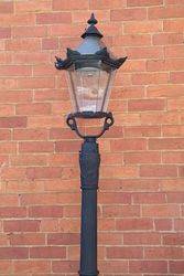 Single Cast Iron Tudor  Lamp