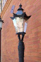 Single Cast Iron Tudor  Lamp