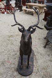 Life size Cast Iron Deer