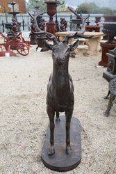 Life size Cast Iron Deer