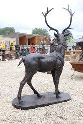 Life size Cast Iron Deer