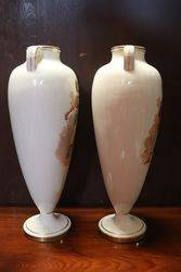 Wonderful Late Victorian Pair Of  Vases 