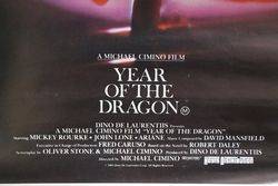 Movie Posters andquotYear Of The Dragonandquot