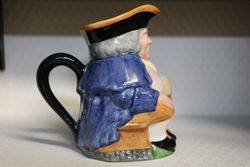 Toby Jug By Manor Staffordshire C1960 