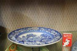 Early 19th Century English Blue and White Plate C1830 
