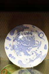 Royal Worcester Blue & White Plate  #