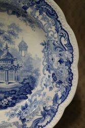 Wedgwood Blue and White Plate C1868 