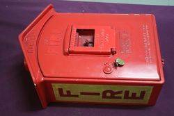 Original Gamewell Cast Fire Alarm Call Box 6341 