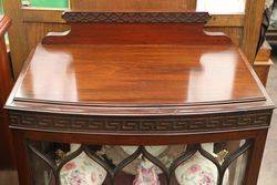 Pair Of Early C20th Mahogany Bow Front Display Cabinets  