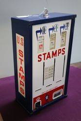 Shipman Manufacturing Co Stamp Vending Machine Enamel Front 