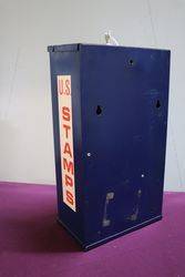 Shipman Manufacturing Co Stamp Vending Machine Enamel Front 