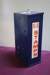 Shipman Manufacturing Co Stamp Vending Machine Enamel Front 