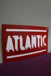 Atlantic  Double Sided Enamel Advertising sign 