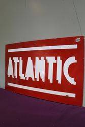 Atlantic  Double Sided Enamel Advertising sign 