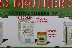 Sissons Brothers and Co Ltd Enamel Advertising Sign 