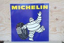 Michelin Aluminum Advertising Sign  