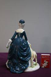 Coalport Figurine Ladies Of  Fashion Abigail 