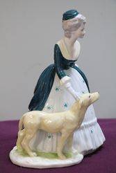 Coalport Figurine Ladies Of  Fashion Abigail 