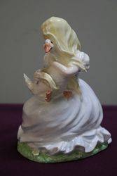 Coalport Figurine Ladies The Goose Girl  