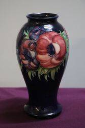 Moorcroft Anemone Vase C1947-53 By Walter Moorcroft #