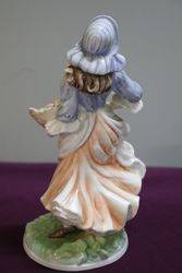 Royal Worcester Figurine Rosie Picking Apples  