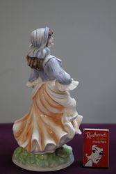 Royal Worcester Figurine Rosie Picking Apples  