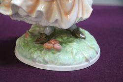 Royal Worcester Figurine Rosie Picking Apples  