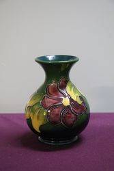 Moorcroft Pottery vase Impressed Mark Clematis  