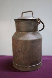Antique Milk Churn + Cover From Cornwall  