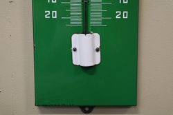 Wakefield Castrol andquotZandquot Enamel Advertising Thermometer Sign