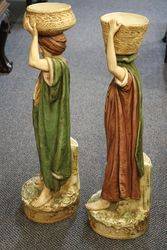 Pair Of Dux Figures 