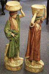 Pair Of Dux Figures 