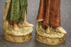 Pair Of Dux Figures 