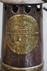 Hailwood + Ackroyd Ltd Miners lamp