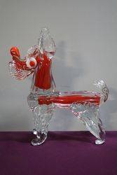 Murano Glass Dog 