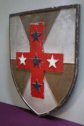 Rare Shield Shaped National Bank Of Australia Official Logo 