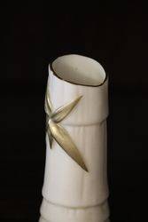 Royal Worcester C1901 Bamboo Tube Vase  