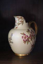 Pair Of Royal Worcester Jugs C1867 