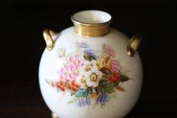 19th Century Worcester 2 Handle Vase 