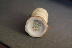 Pair Of Royal Worcester Bamboo Vase 
