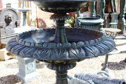 Cast Iron Victoria 3 Tier  Fountain 