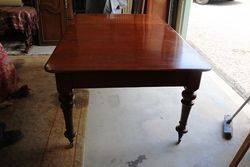 Antique Australian Cedar 2 Leaf Extension Table 