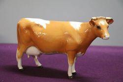 Vintage Beswick Guernsey Cow Second Version  