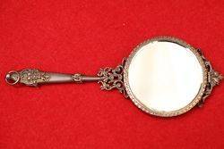 Silver Mirror and Picture C1850