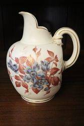 Royal Worcester Flat Back Jug  Date Code 1887