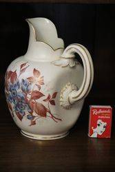 Royal Worcester Flat Back Jug  Date Code 1887